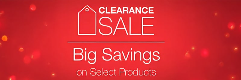 Clearance Sale | Big Savings on Select Products