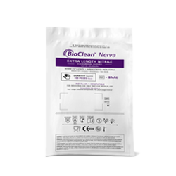 Ansell BioClean™ Nerva BNAL Extra Long Nitrile Cleanroom Gloves