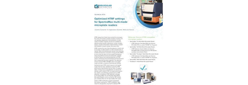 Optimized HTRF Settings for SpectraMax Multi-Mode Microplate Readers