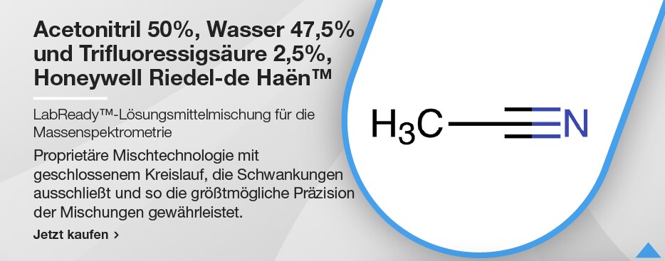 Acetonitril 50%, Wasser 47.5% und Trifluoressigs&auml;ure 2.5%, Honeywell Riedel-de Ha&euml;n&trade;