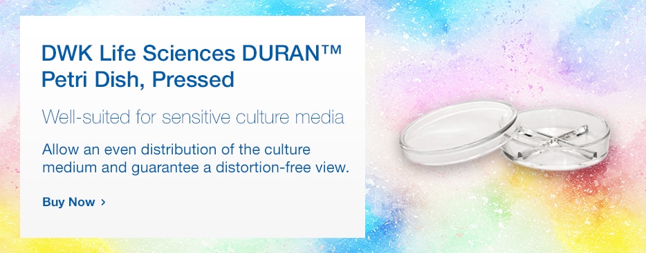DWK Life Sciences DURAN™ Petri Dish, Pressed DWK Life Sciences DURAN™ Petri Dish, Pressed